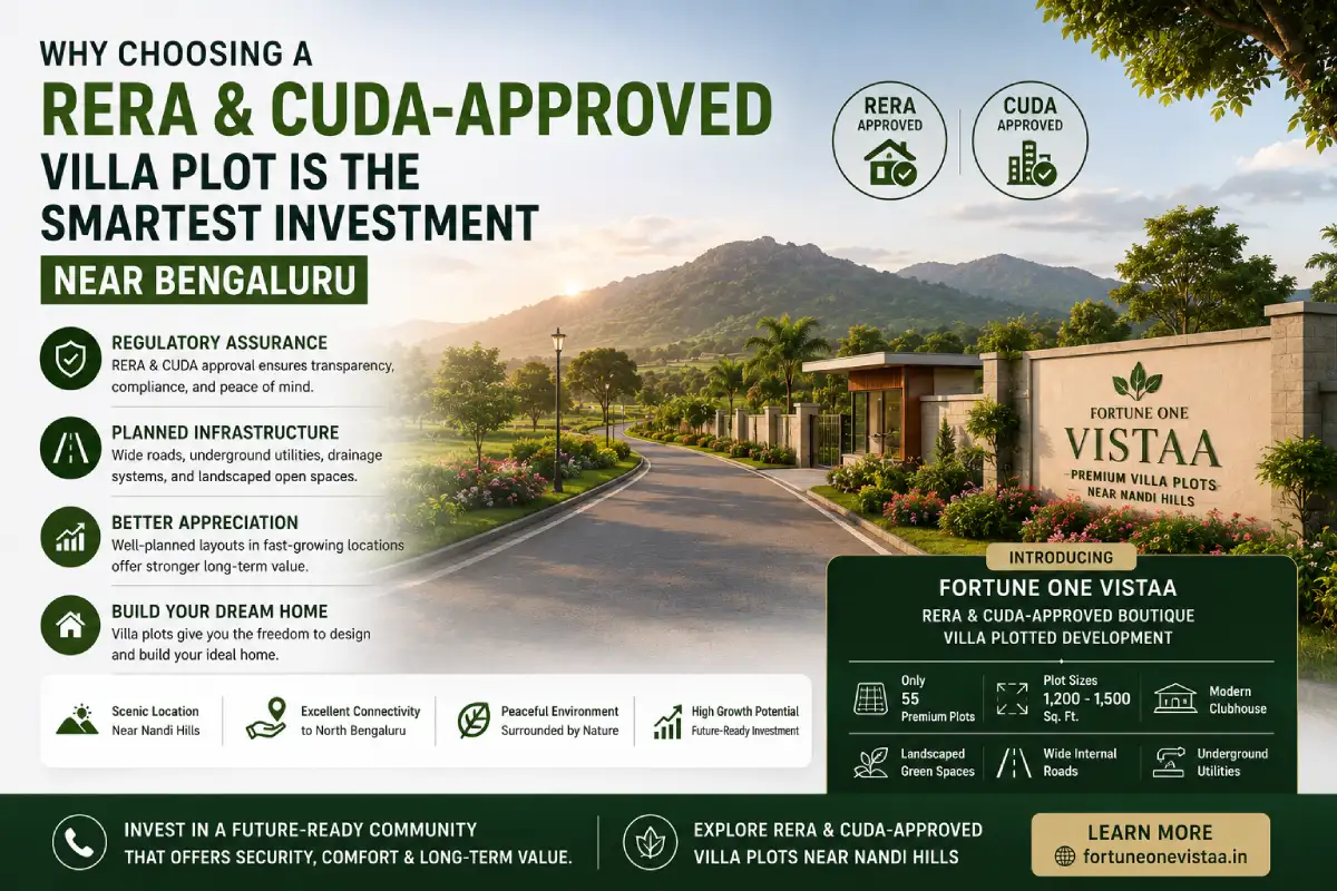 CUDA and RERA Approved Plots in Chikkaballapur