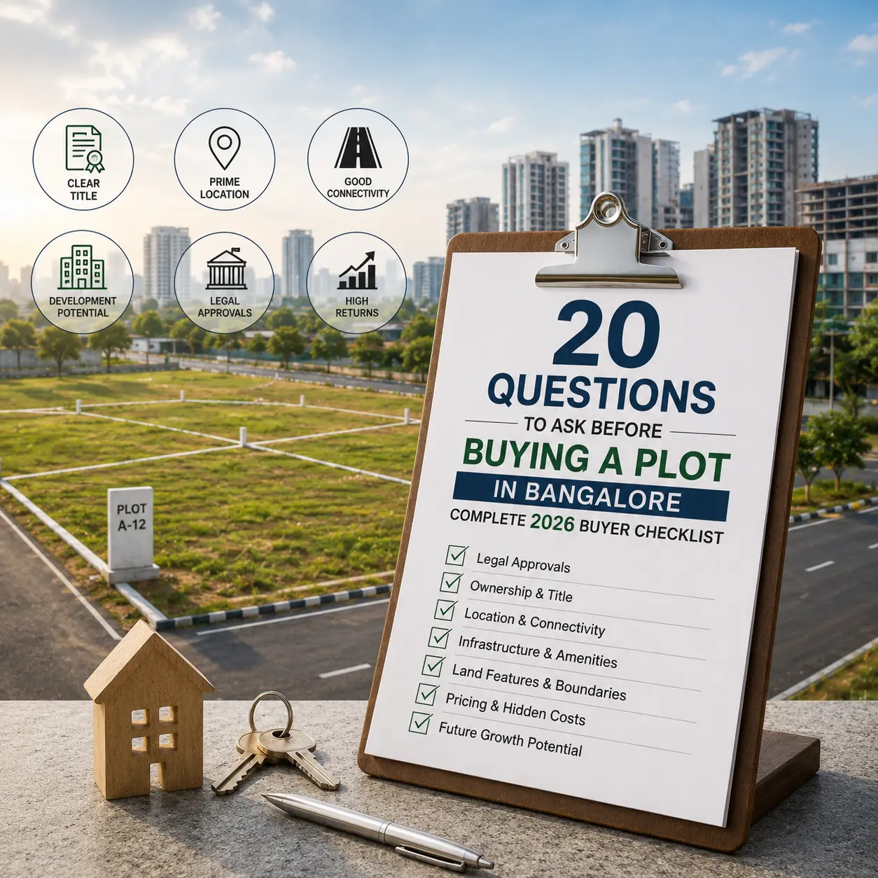 20 Questions to Ask Before Buying a Plot in Bangalore